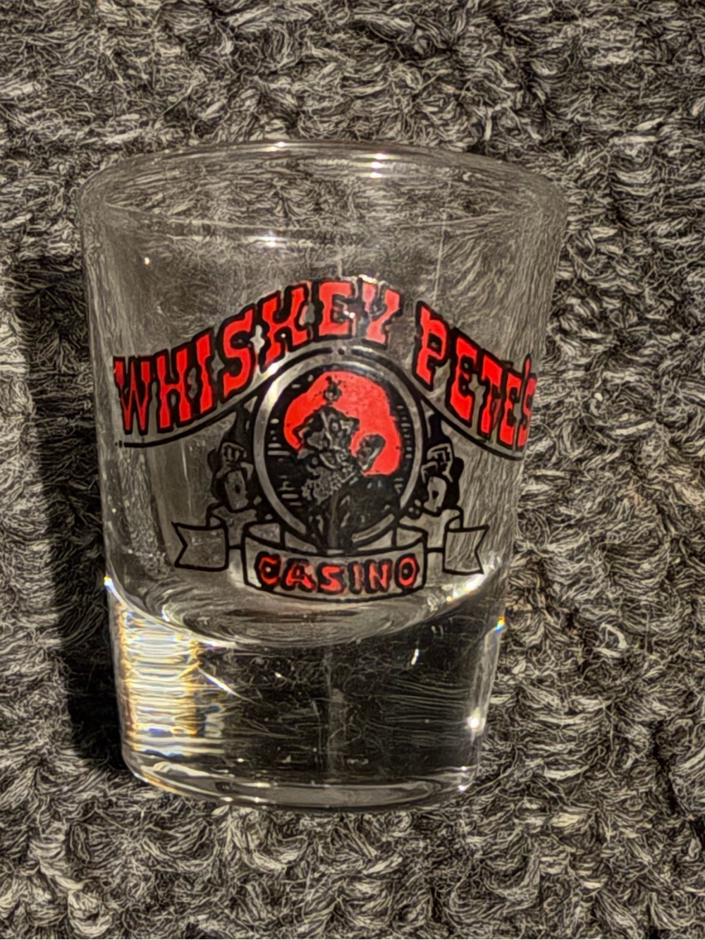 Whiskey Pete's Casino Shot Glass